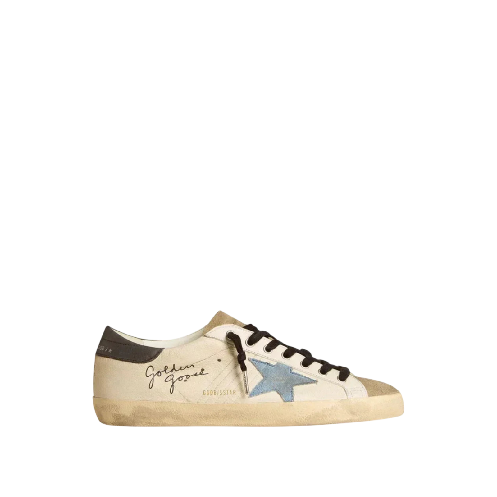 Golden Goose Super-Star 'Cream / Light Blue' Main image