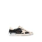 Golden Goose Super-Star 'Black Glitter / Cream'
