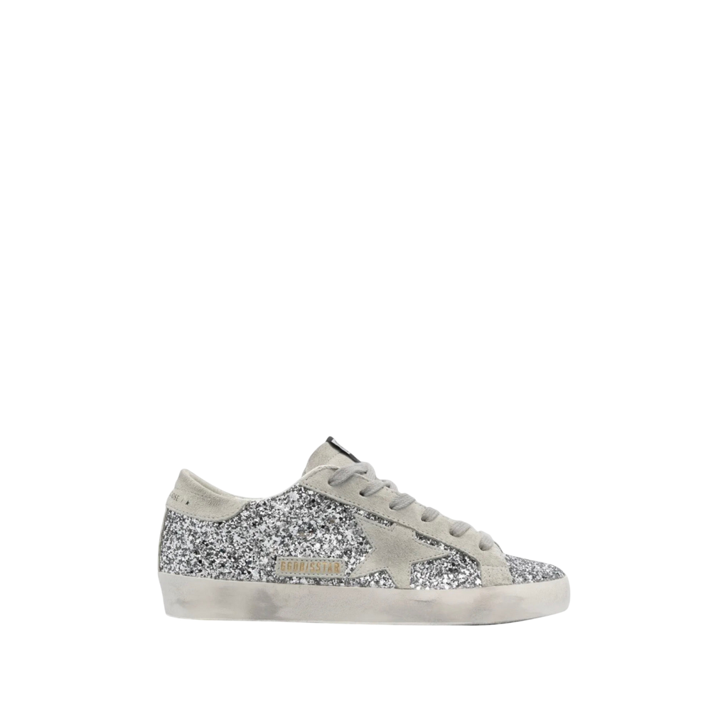 Golden Goose Super-Star 'Silver Glitter / Ice Grey'