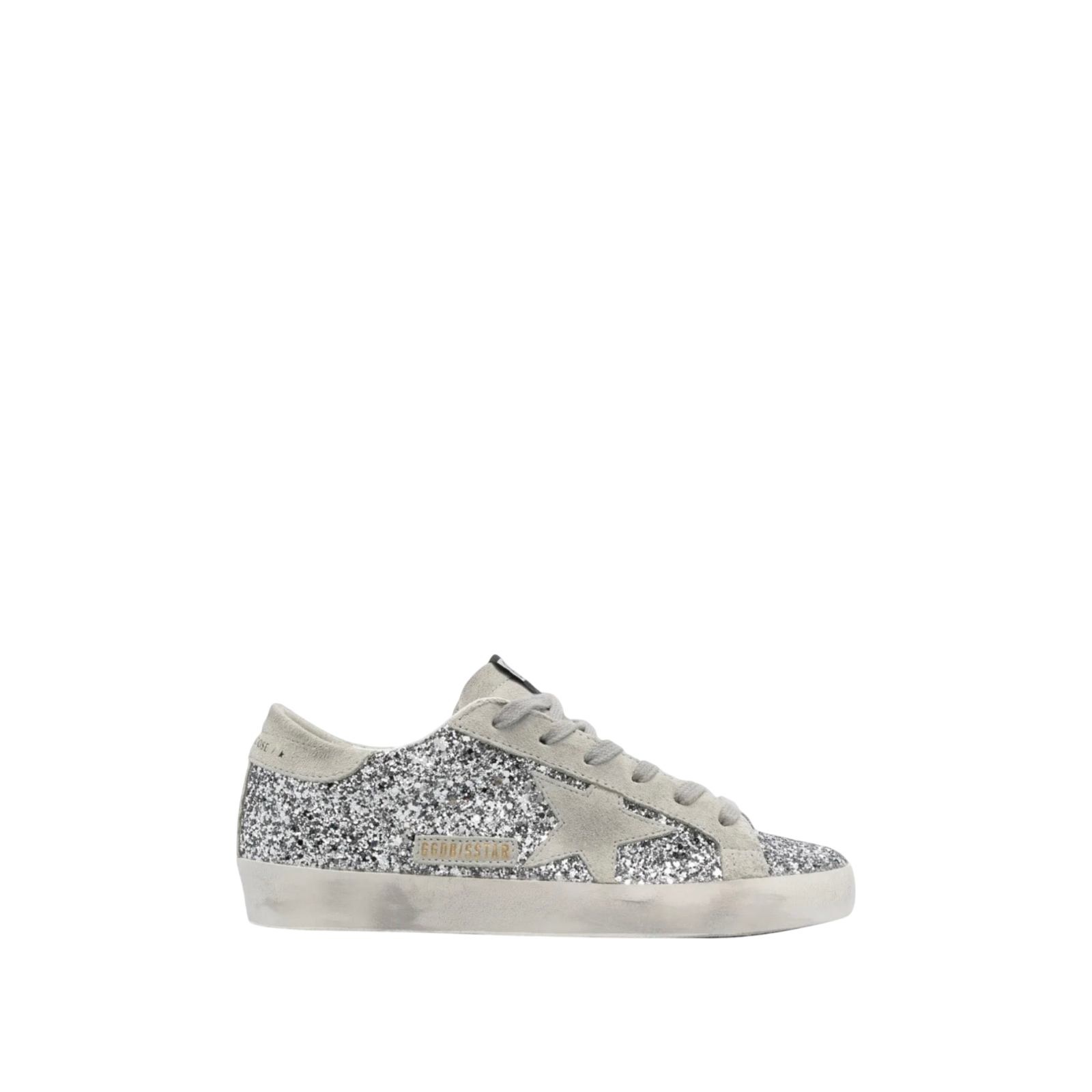 Golden Goose Super-Star 'Silver Glitter / Ice Grey'