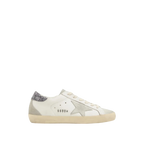 Golden Goose Super-Star 'White / Dark Grey Glitter'