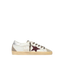 Golden Goose Super-Star 'White / Burgundy Glitter'