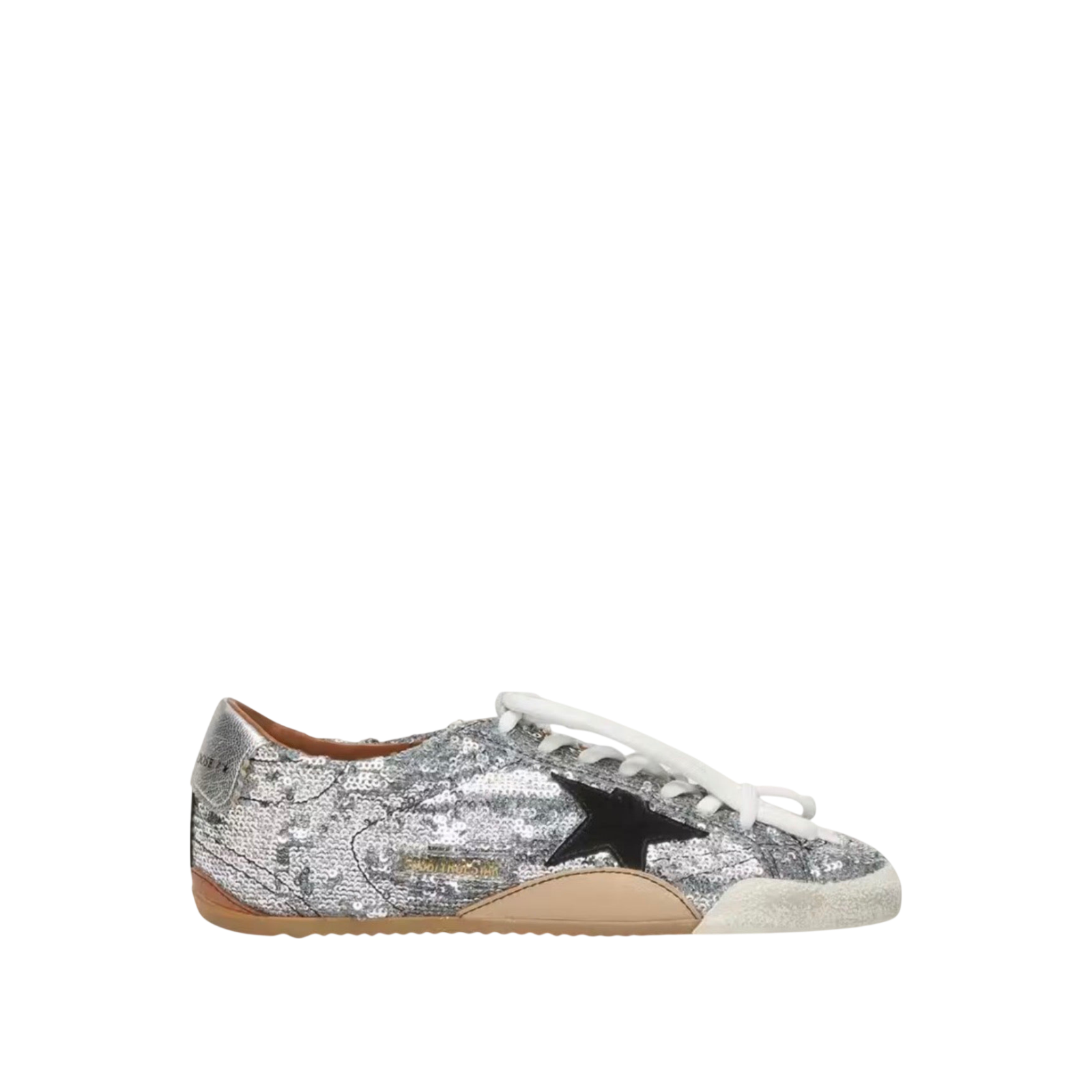 Golden Goose True-Star 'Silver Sequins / Black'