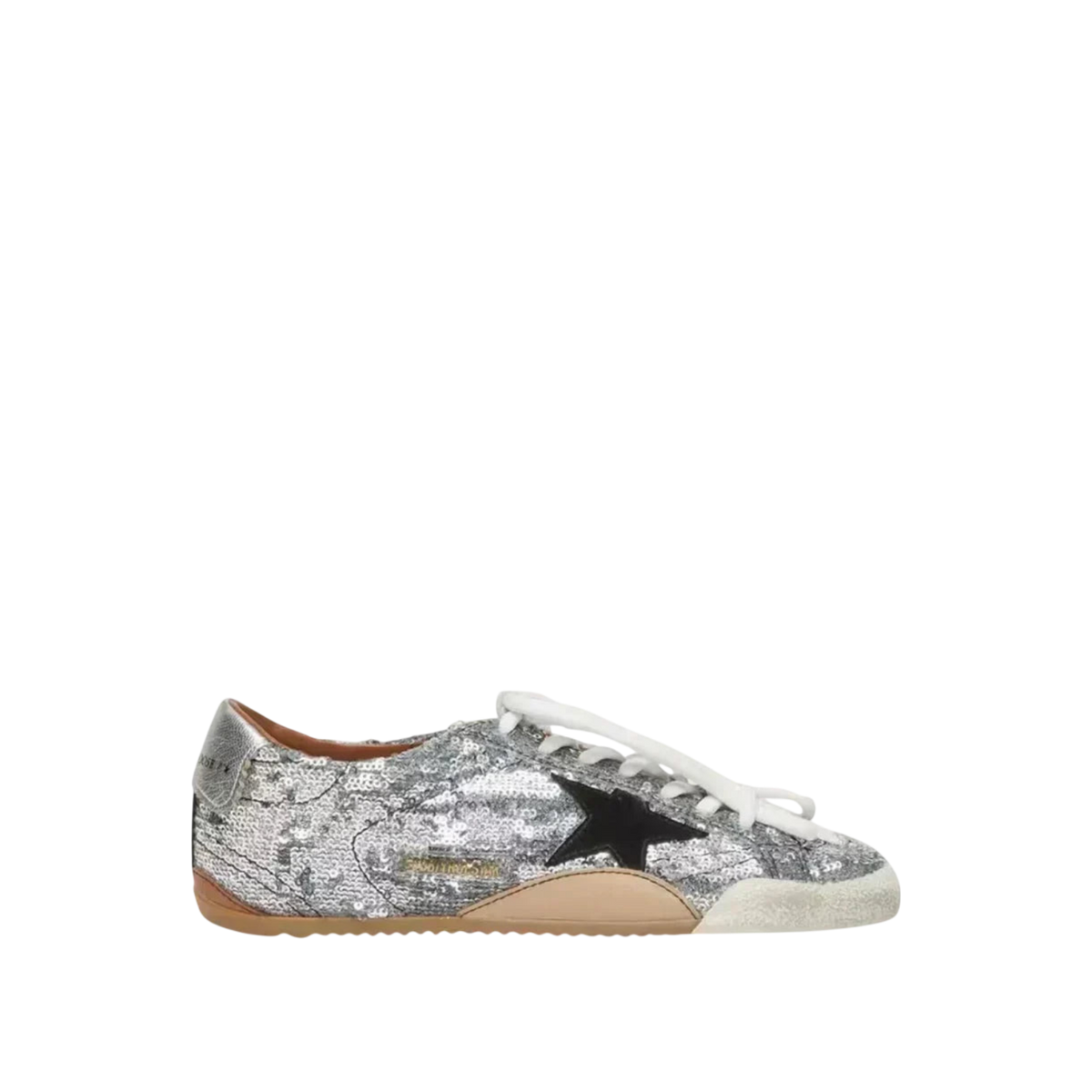 Golden Goose True-Star 'Silver Sequins / Black'