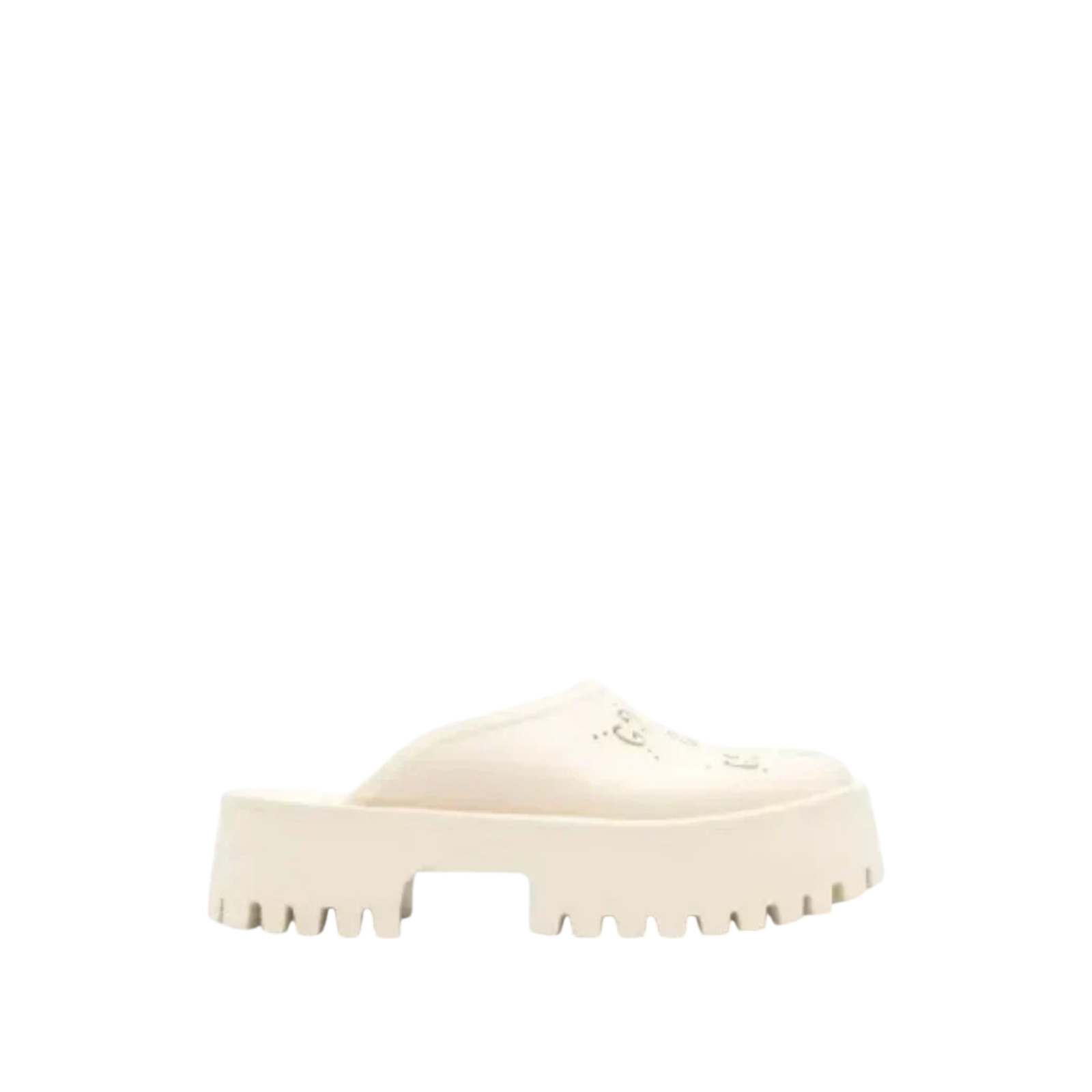 Gucci Perforated GG Platform Mule 'Ivory' Main image