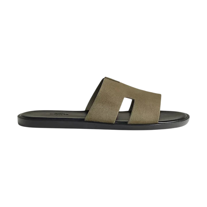 Hermès Haven Suede Slip-On 'Olive'