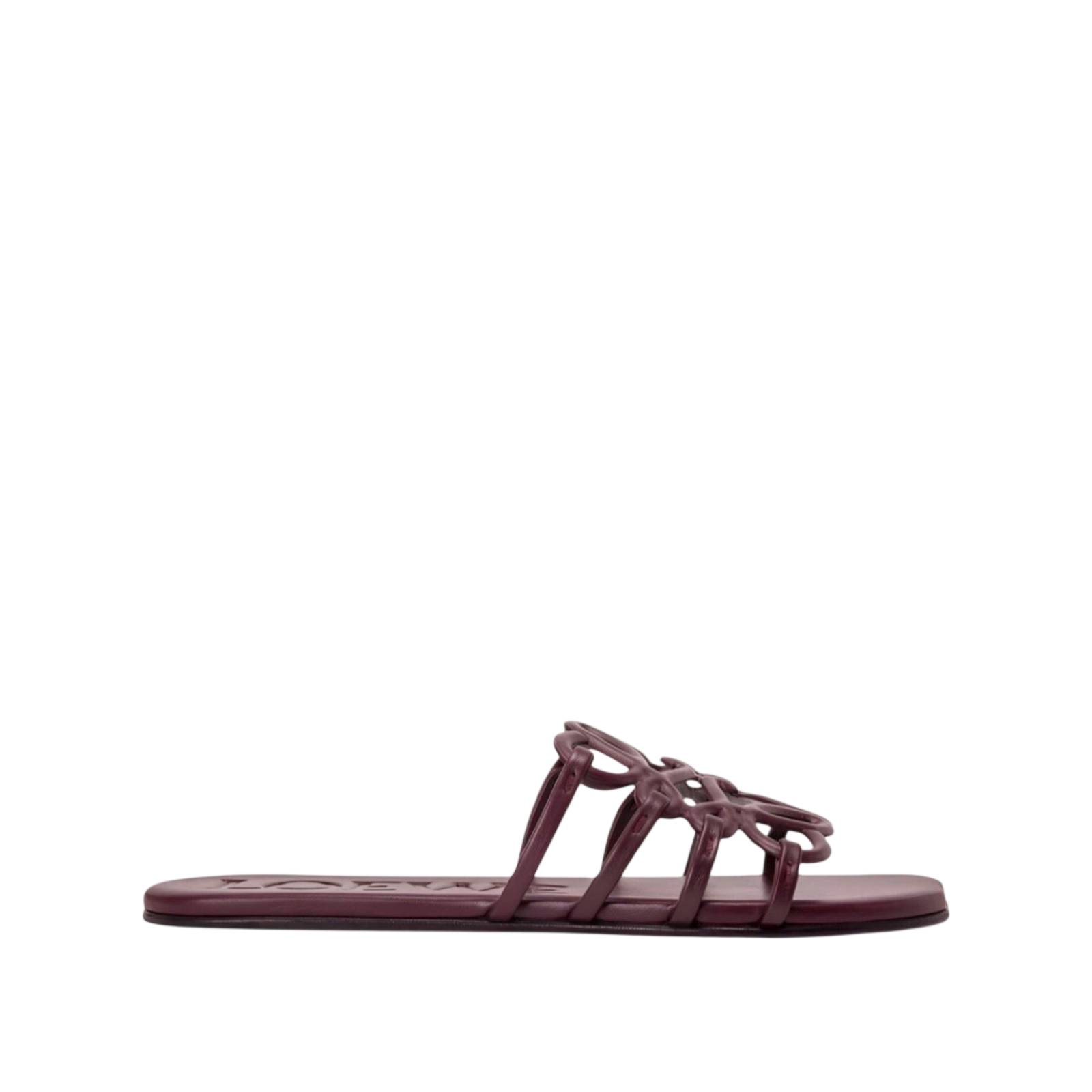 LOEWE Anagram Slide 'Burgundy' Main image
