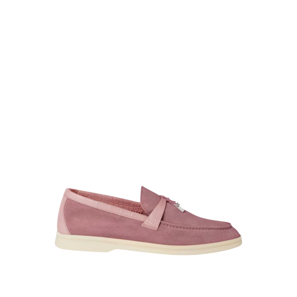 Loro Piana Summer Charms Walk Loafer 'Noisette Rose'