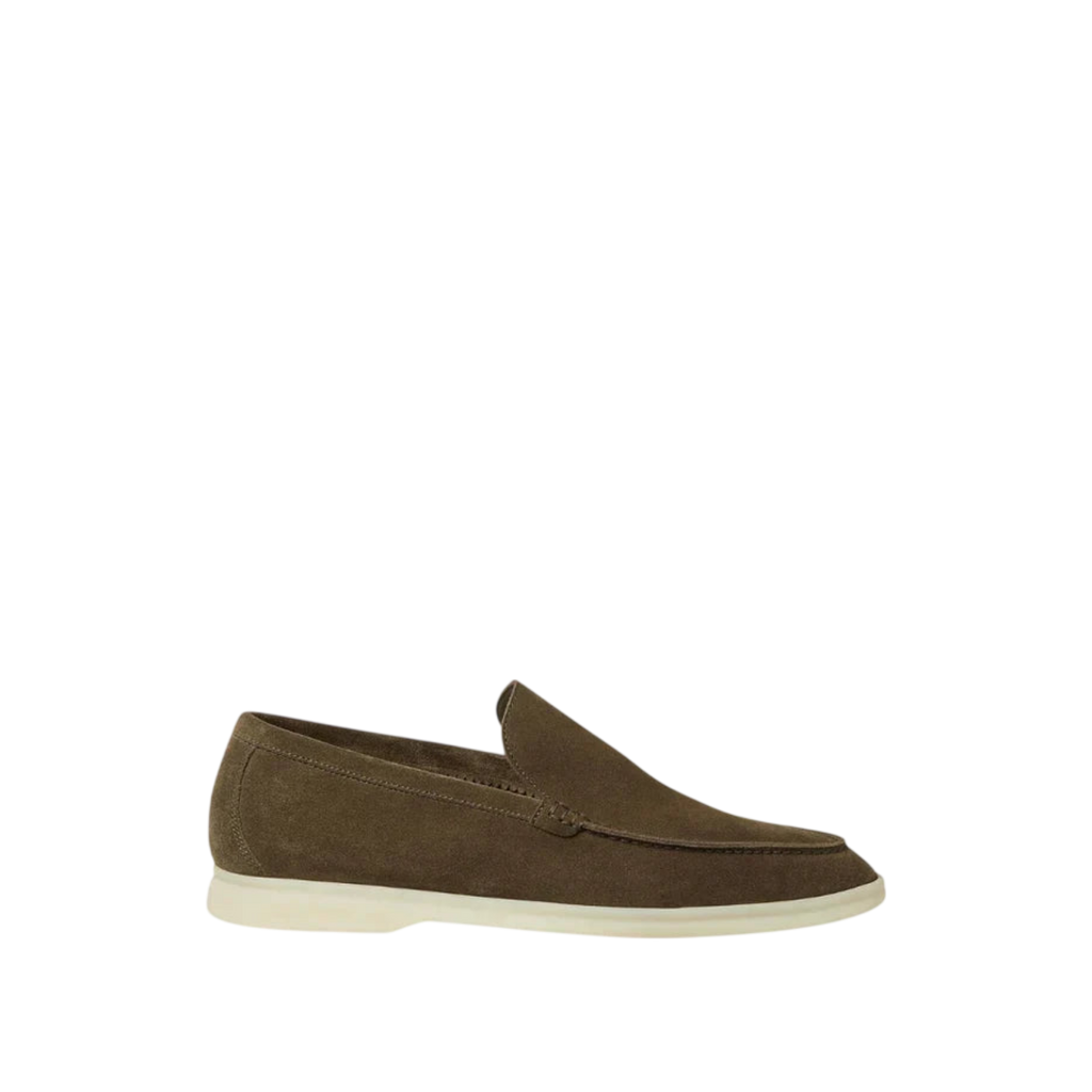 Loro Piana Summer Walk Loafer 'Grey Moss'