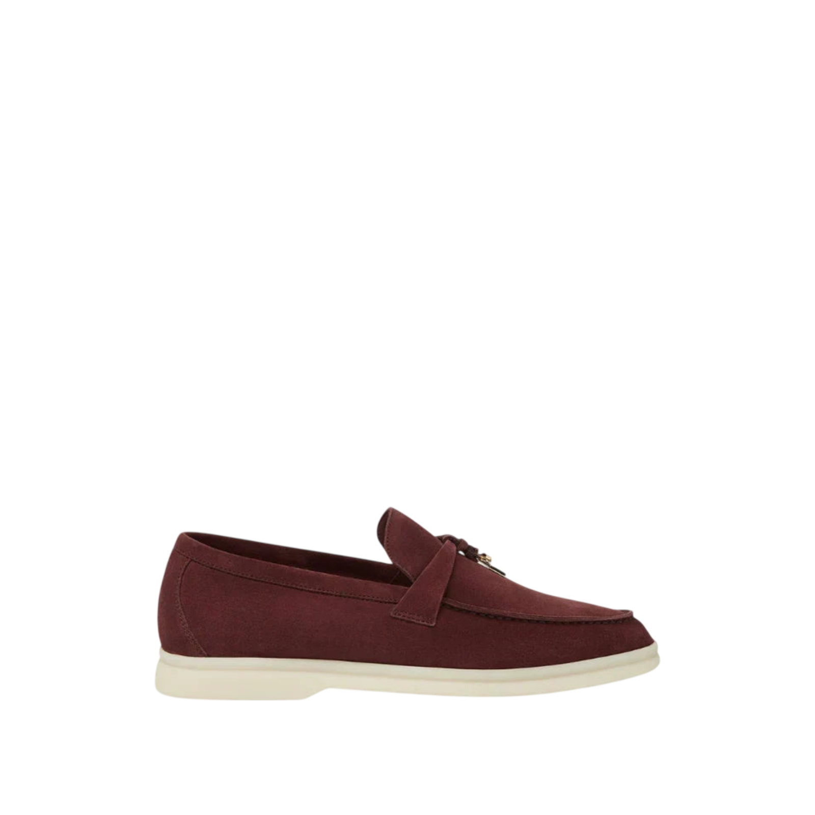 Loro Piana Summer Charms Walk Loafer 'Burgundy' Main image