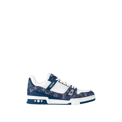 Monogram Denim / White