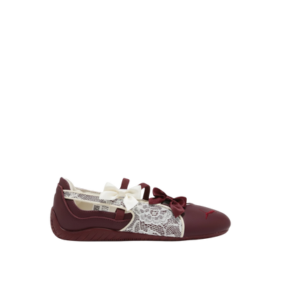 Lace Ribbon · Maroon