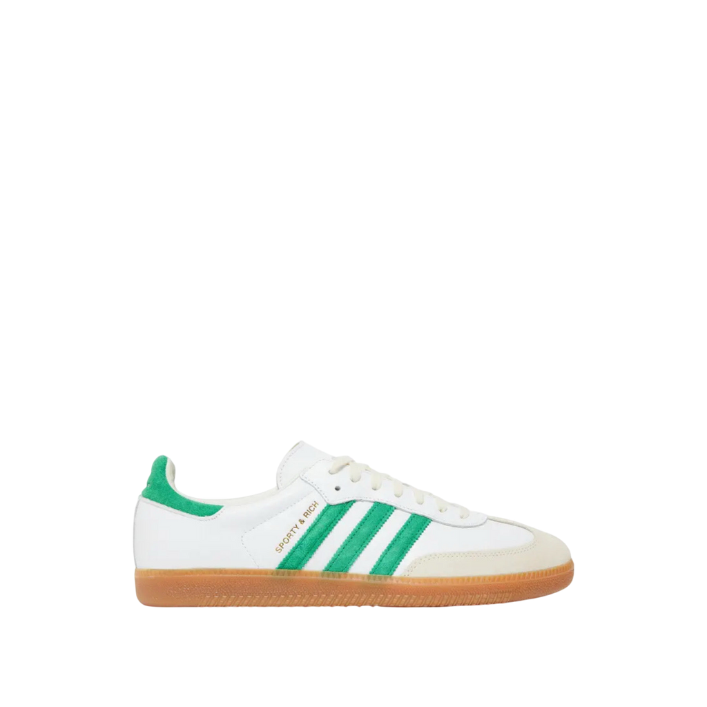 Sporty & Rich x adidas Samba OG 'White / Green'