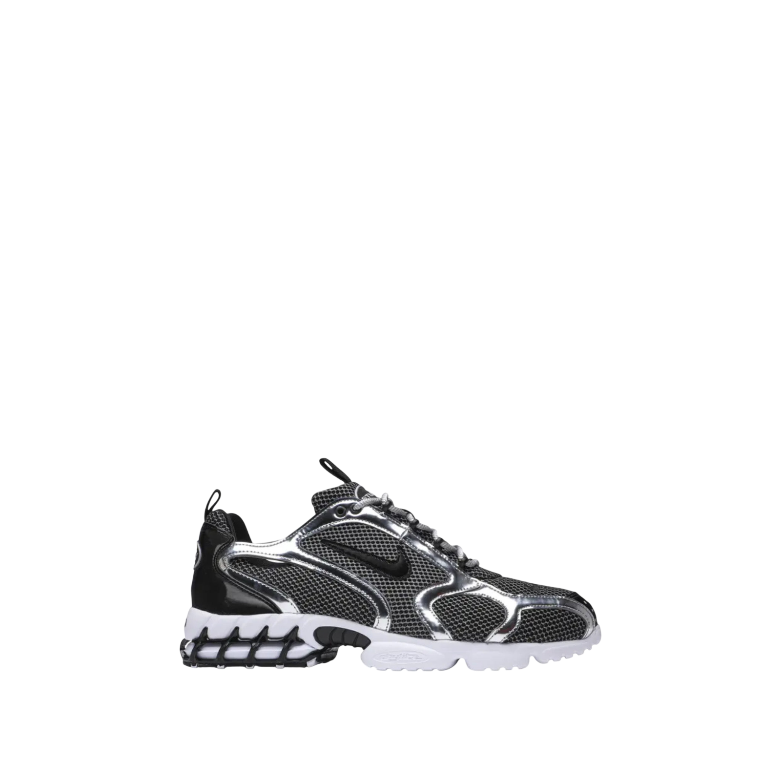 Stüssy x Nike Air Zoom Spiridon Caged 2 'Pure Platinum'