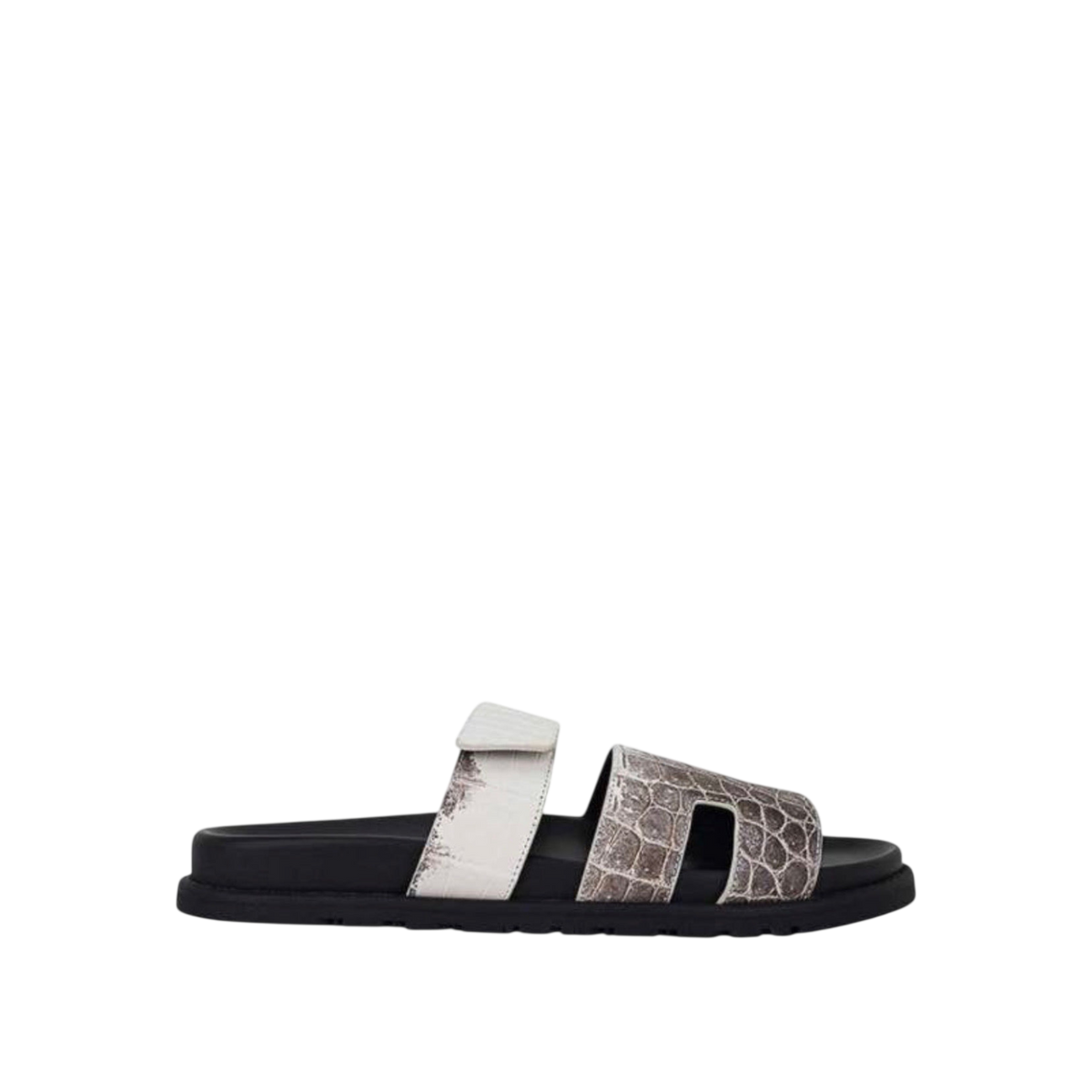 Hermès Chypre Slingback 'Himalaya Crocodile' Main image