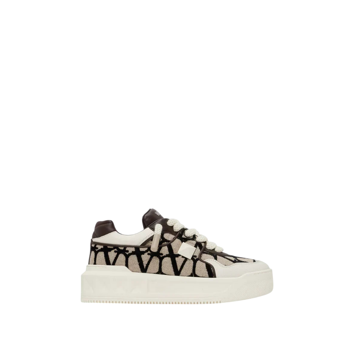 Valentino Garavani One Stud XL 'Off-White / Brown'