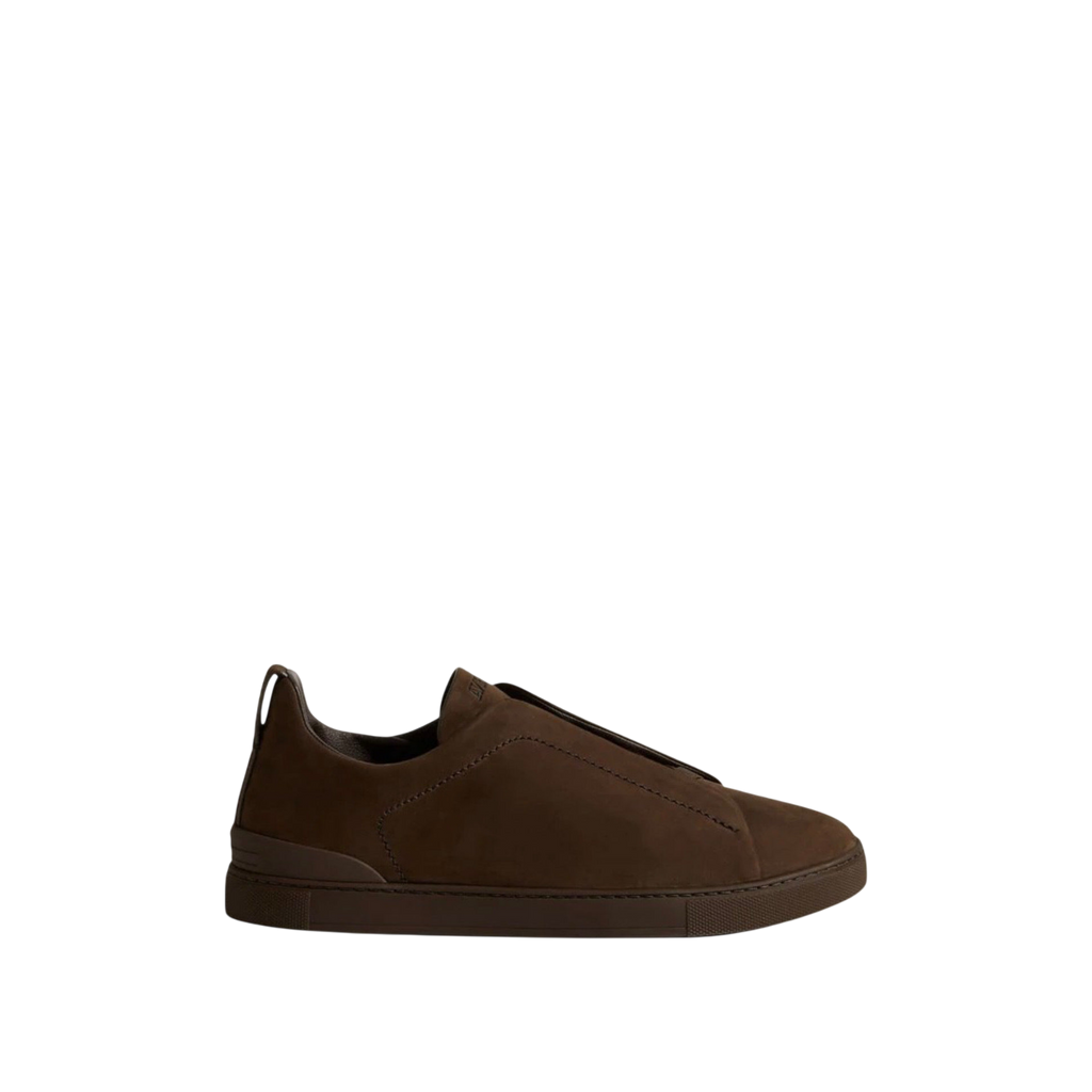 Zegna Triple Stitch SecondSkin 'Dark Brown'