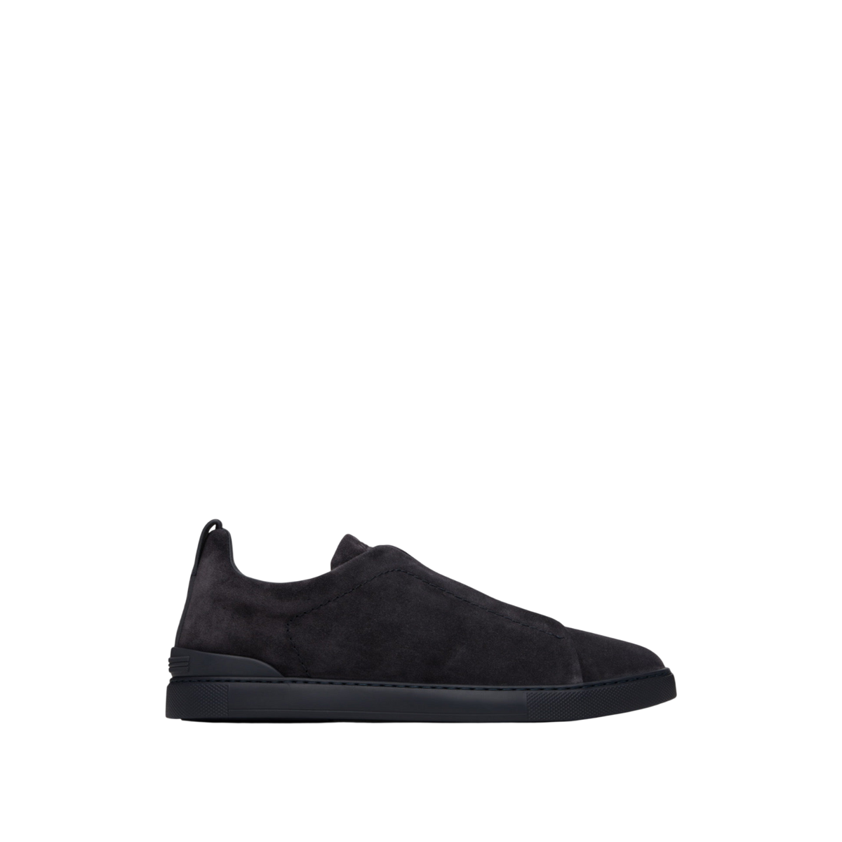 Zegna Triple Stitch Suede 'Full Navy'